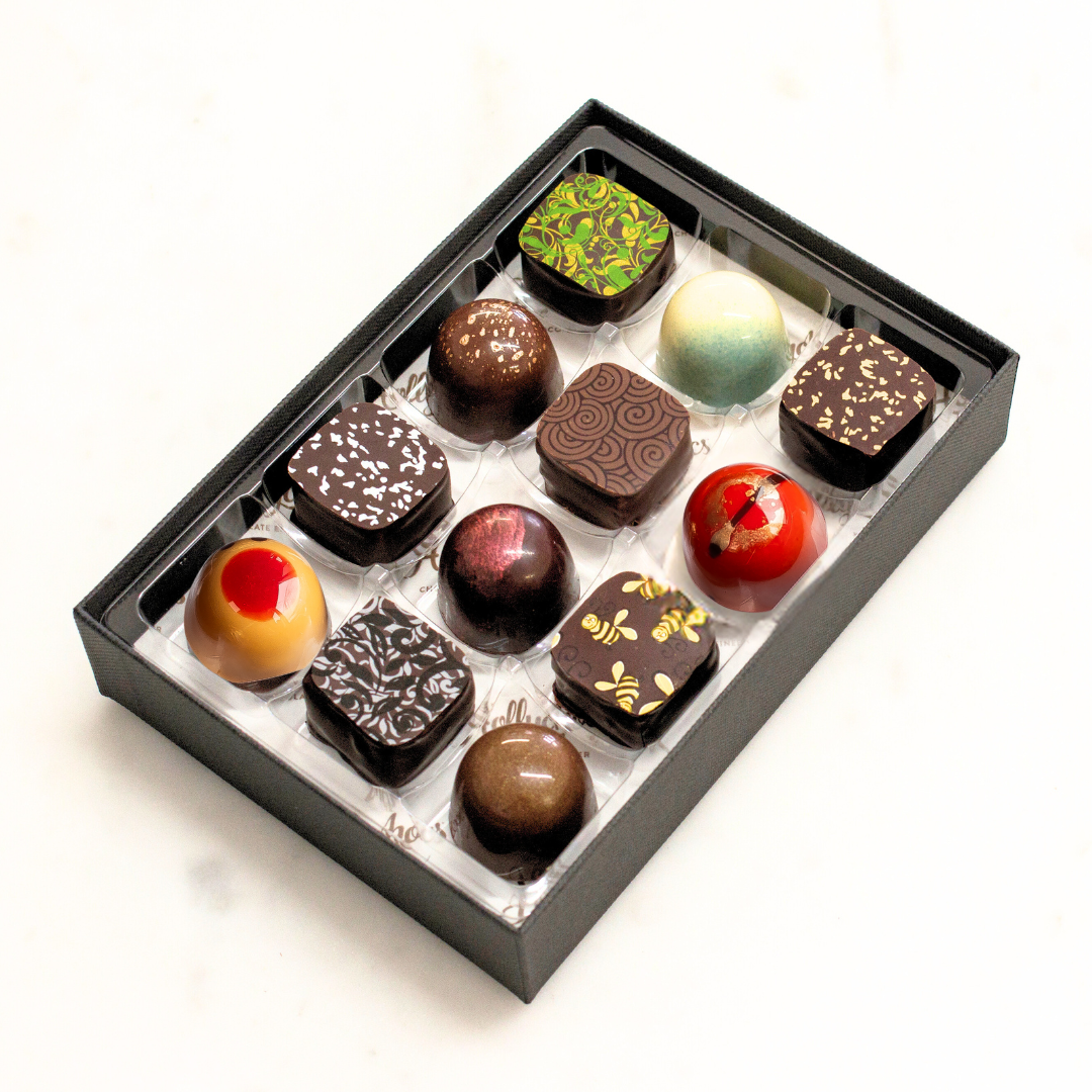 The Chocolatier Collection Box ~ 12-Piece